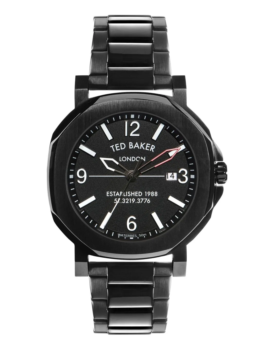 Ted Baker Men Analog Black Dial - BKPACS203