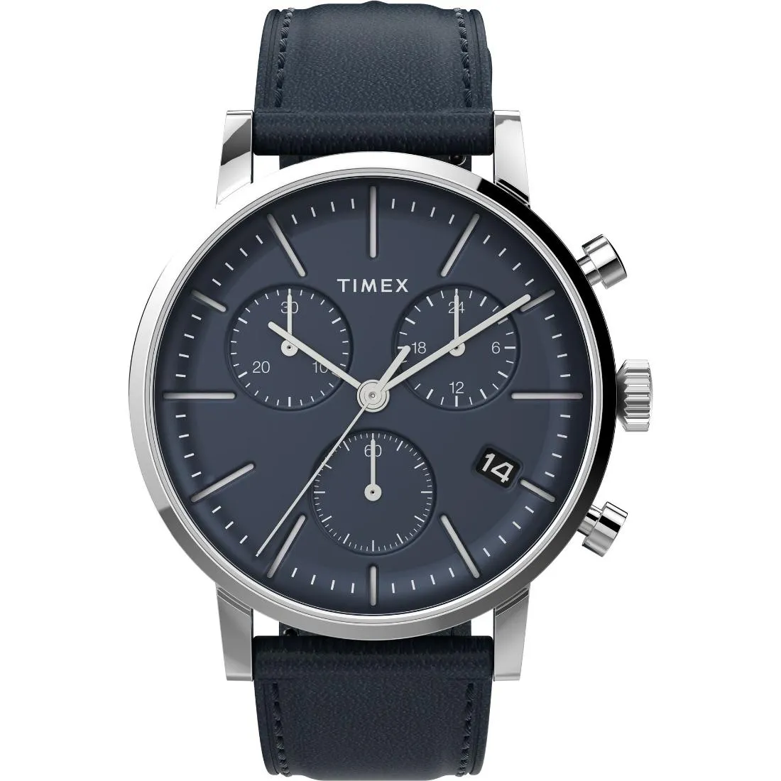 Timex Men 40 mm Size Blue Dial Analog Watch -TW2V36800