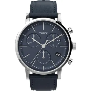 Timex Men 40 mm Size Blue Dial Analog Watch -TW2V36800