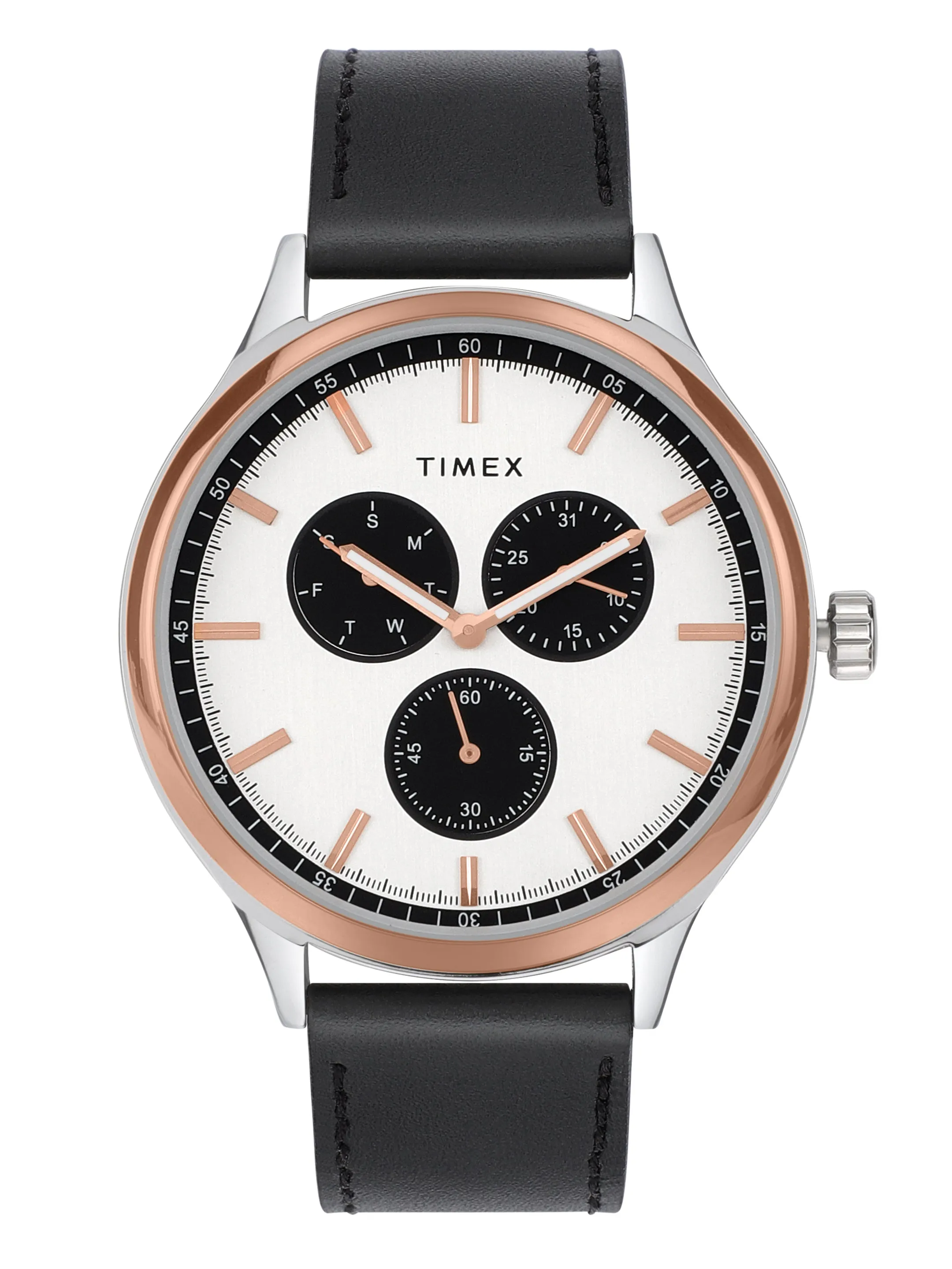 Timex Silver Dial Men Multifunction Watch - TWEG184SMU07