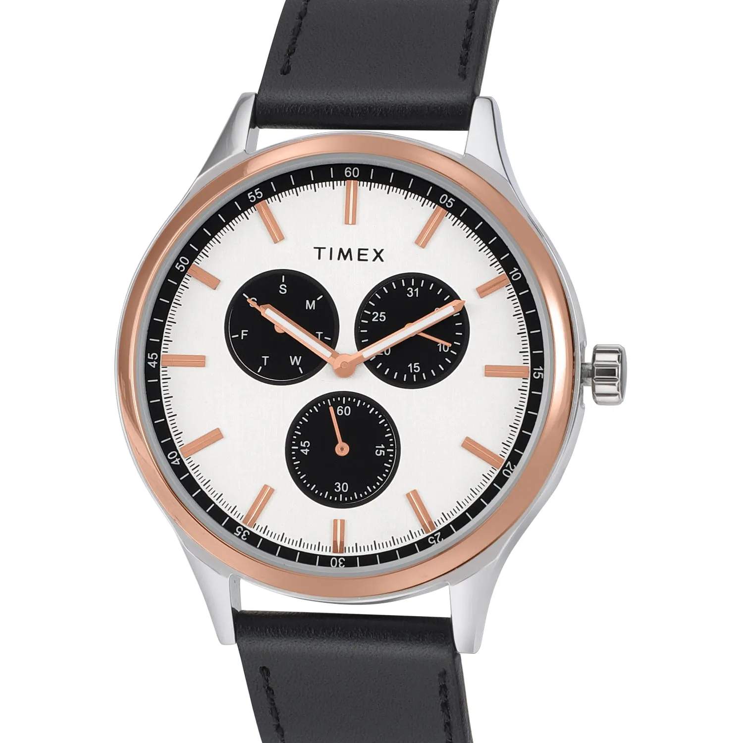 Timex Silver Dial Men Multifunction Watch - TWEG184SMU07