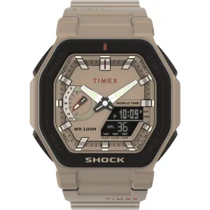 Timex Tan Dial Analog-Digital Men Watch - TW2V35500