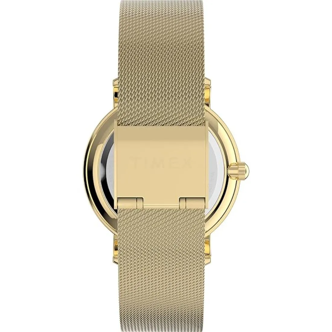 Timex Women 34 mm Size Gold Tone Dial Analog Watch- TW2V52200