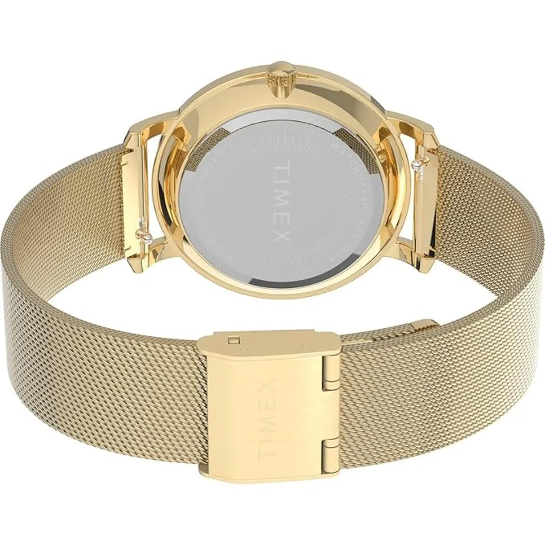 Timex Women 34 mm Size Gold Tone Dial Analog Watch- TW2V52200