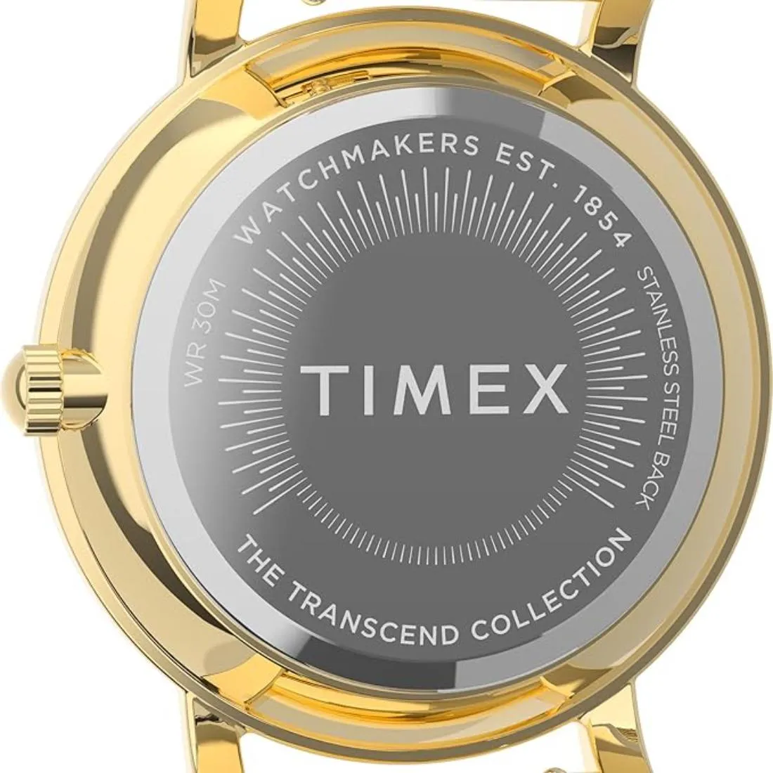Timex Women 34 mm Size Gold Tone Dial Analog Watch- TW2V52200