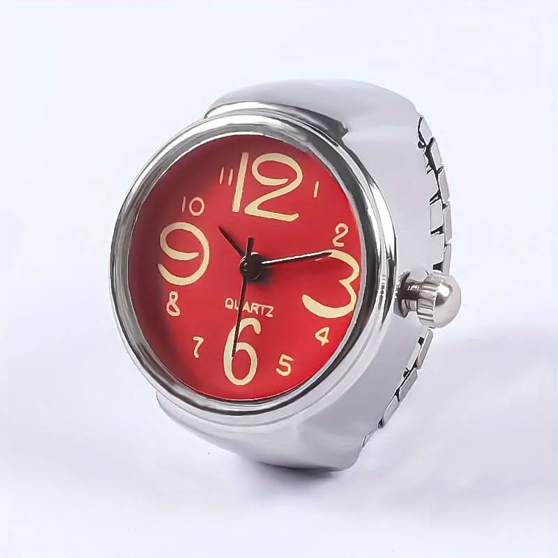 Trendy Ring Watch – Unique Retro Mini Design
