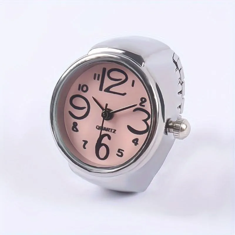Trendy Ring Watch – Unique Retro Mini Design