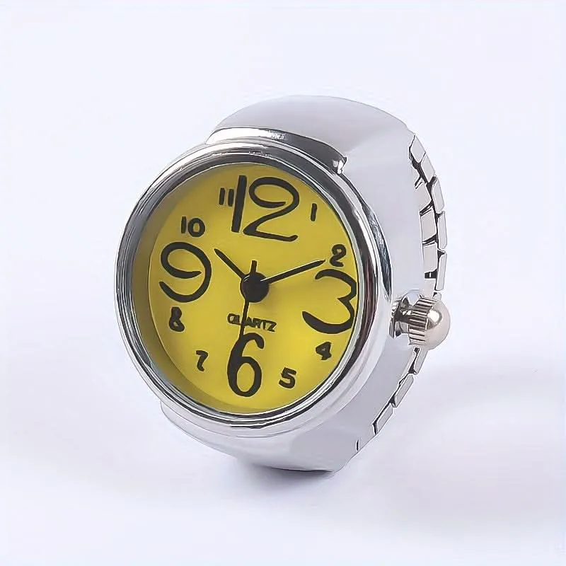 Trendy Ring Watch – Unique Retro Mini Design