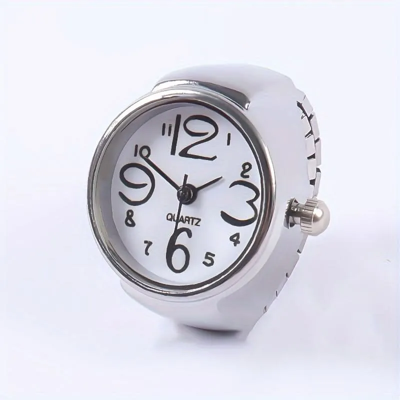 Trendy Ring Watch – Unique Retro Mini Design