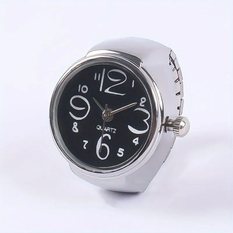 Trendy Ring Watch – Unique Retro Mini Design