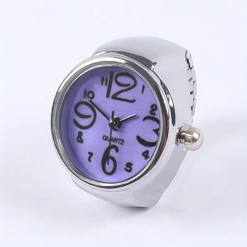Trendy Ring Watch – Unique Retro Mini Design