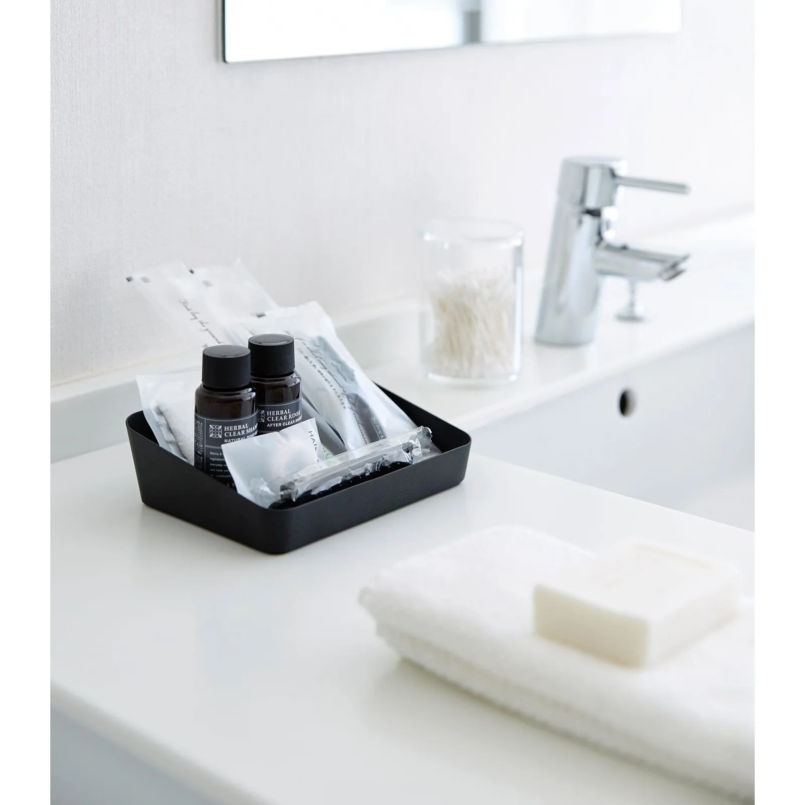 Vanity Tray - Angled - Two Sizes - Steel