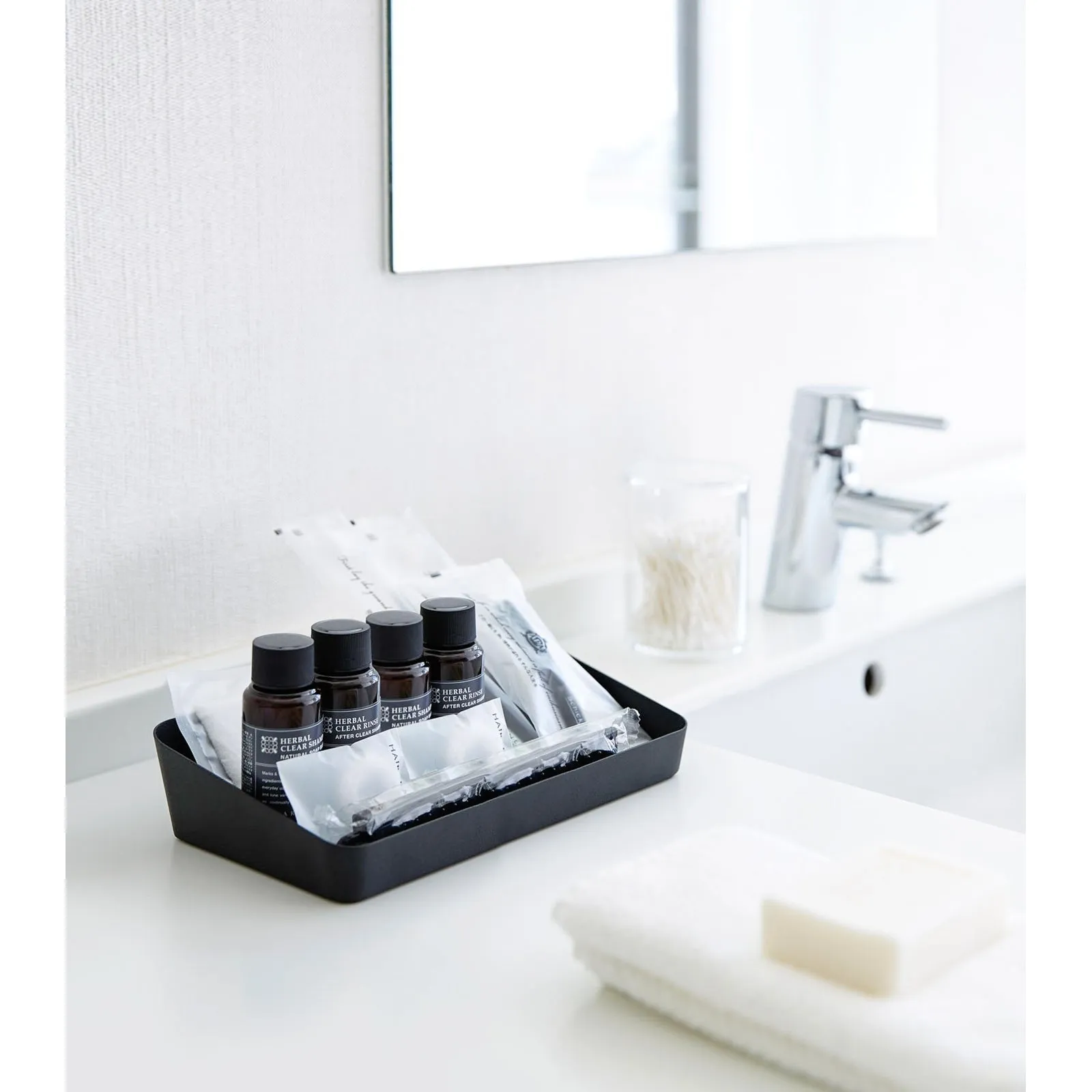 Vanity Tray - Angled - Two Sizes - Steel