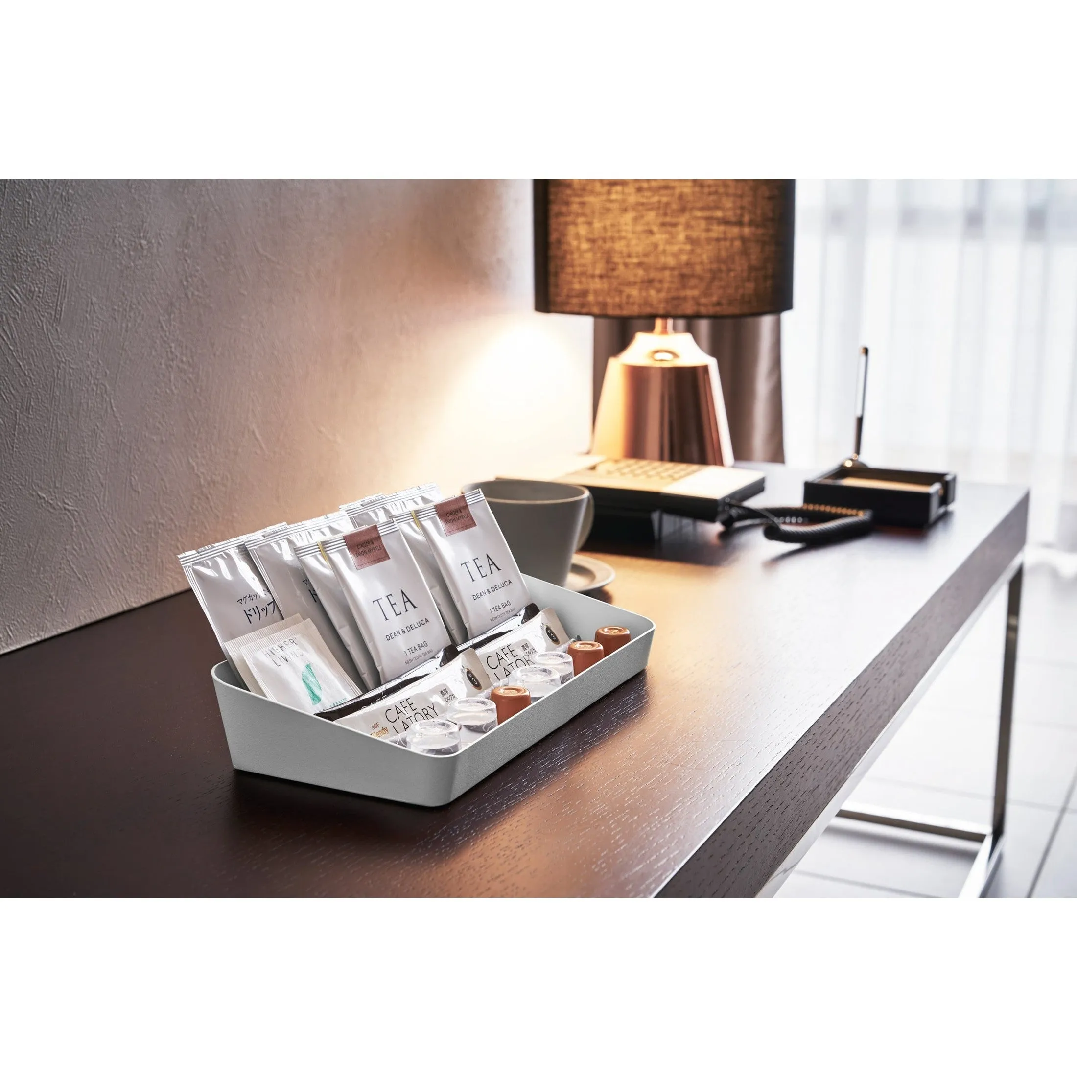 Vanity Tray - Angled - Two Sizes - Steel