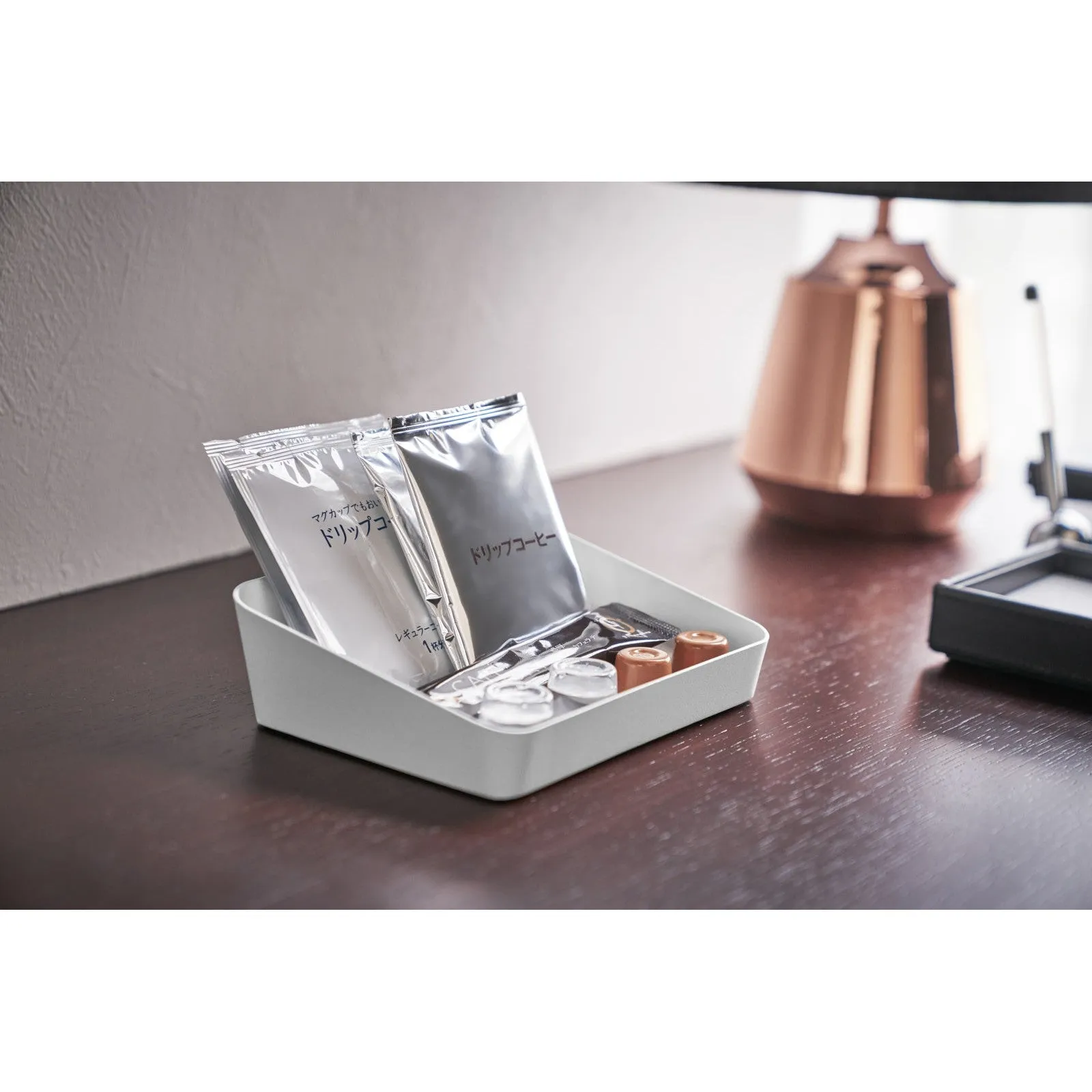 Vanity Tray - Angled - Two Sizes - Steel