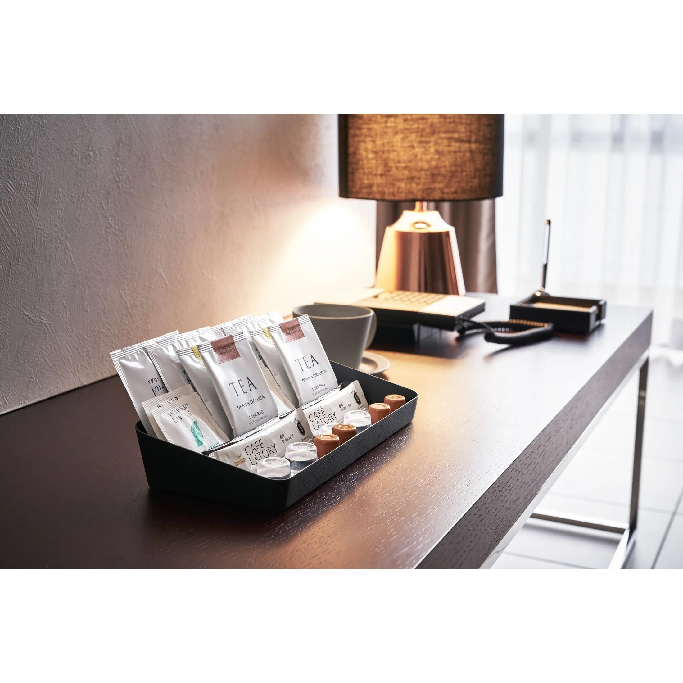 Vanity Tray - Angled - Two Sizes - Steel