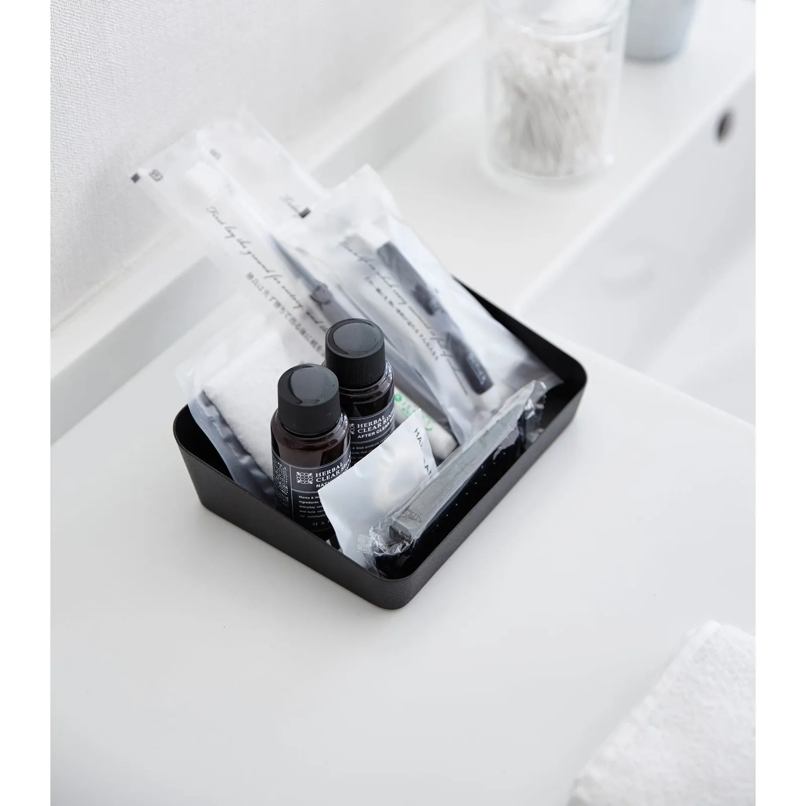 Vanity Tray - Angled - Two Sizes - Steel