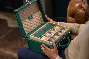 Watch Trunk - Togo Christmas Green