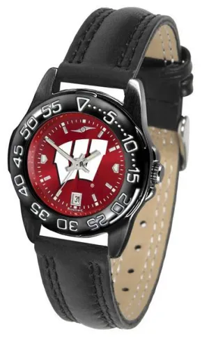 Wisconsin Badgers Ladies Fantom Bandit AnoChrome Watch