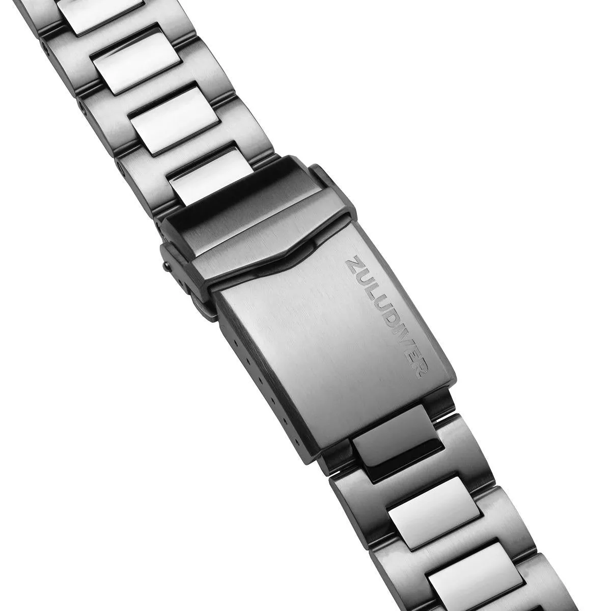 ZULUDIVER Langstone Steel Diver's Watch Strap