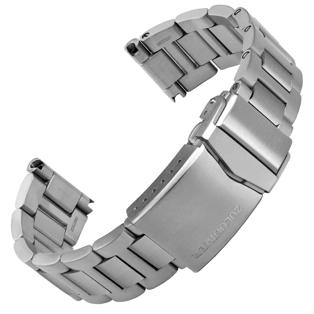 ZULUDIVER Langstone Steel Diver's Watch Strap